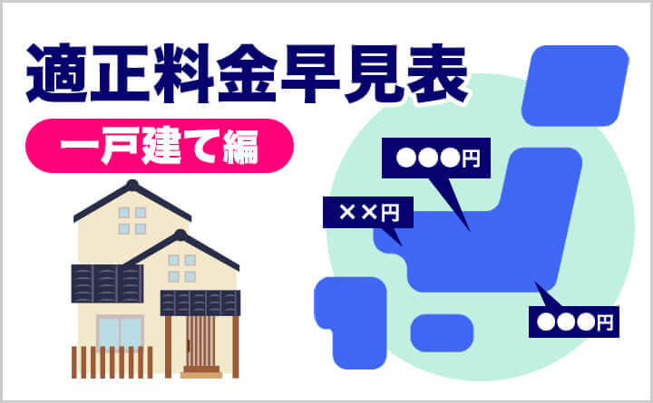 適正料金早見表 21 一戸建 プロパンガス料金消費者協会