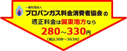 適正料金早見表 21 一戸建 プロパンガス料金消費者協会